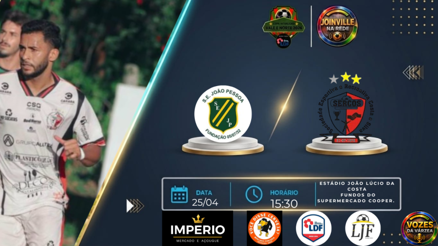 Tudo em aberto: Sercos e João Pessoa decidem vaga na final em Jaraguá