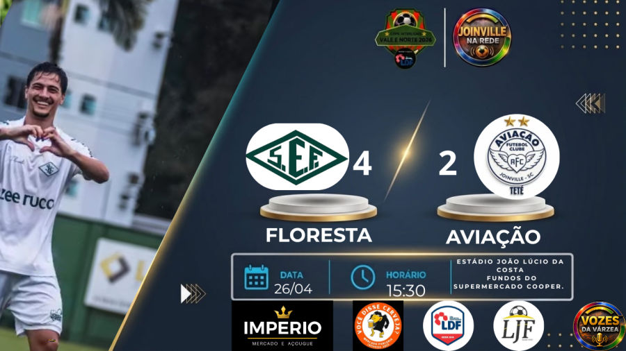 Final definida! Floresta bate o Aviação e encara o João Pessoa na decisão da Interligas
