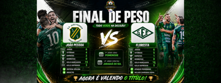 GRANDE FINAL DEFINIDA! FLORESTA E JOÃO PESSOA DISPUTAM O TÍTULO DA COPA INTERLIGAS