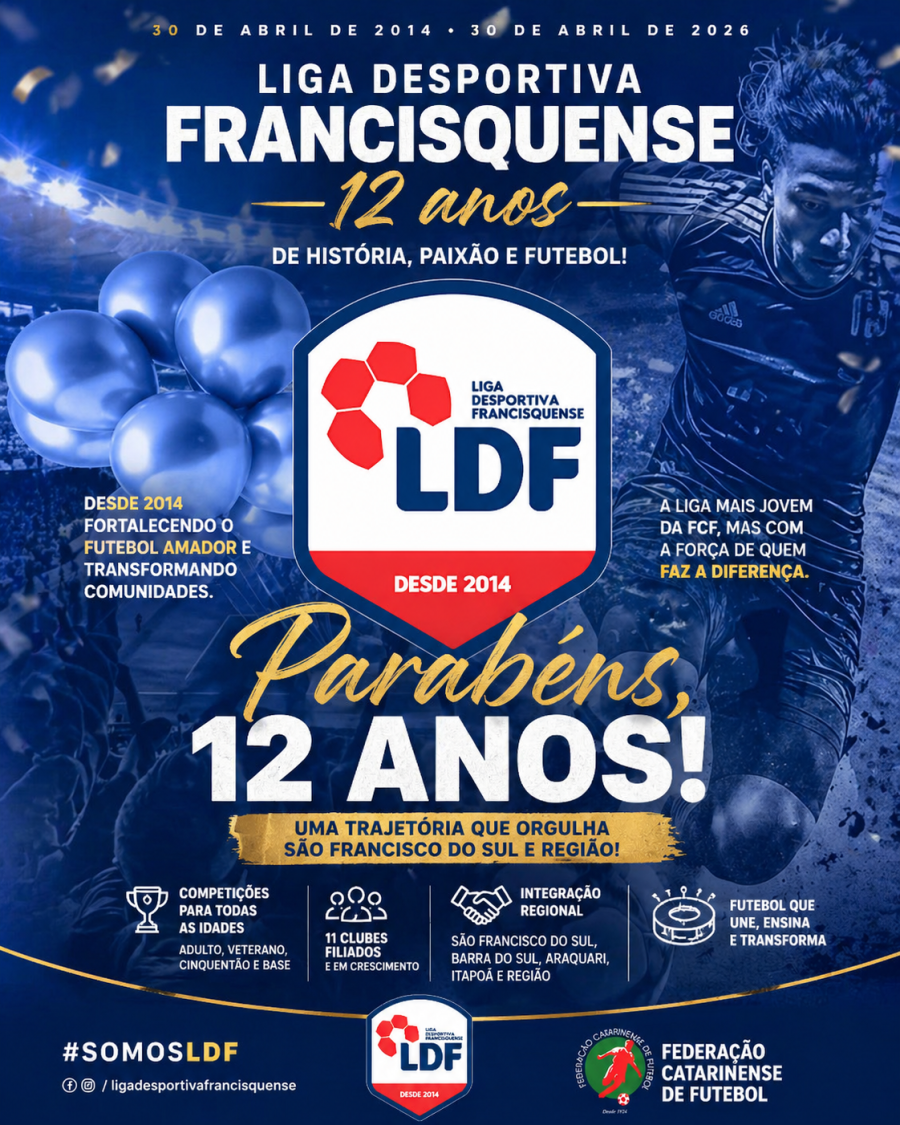 LIGA DESPORTIVA FRANCISQUENSE: 12 ANOS DE HISTÓRIA, RESISTÊNCIA E IDENTIDADE DO FUTEBOL AMADOR