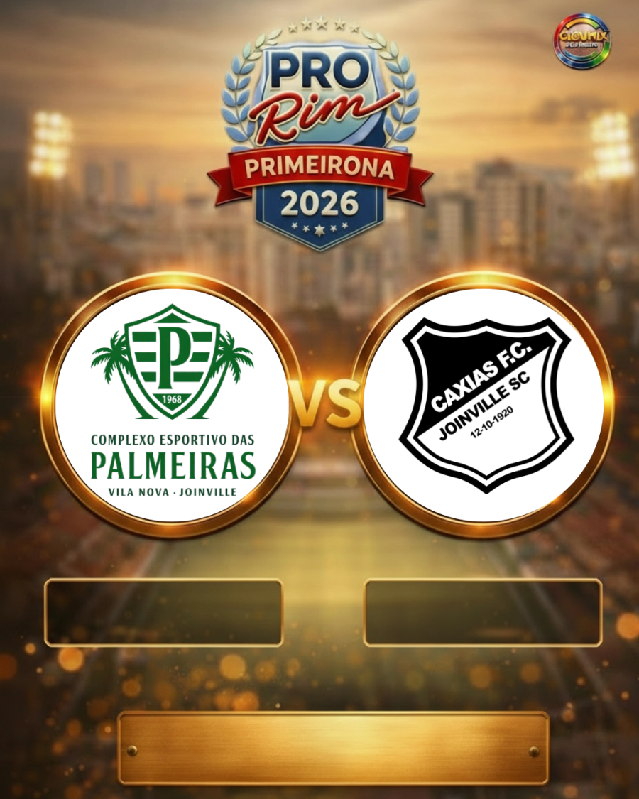 Caxias tem primeiros jogos definidos na Primeirona 2026