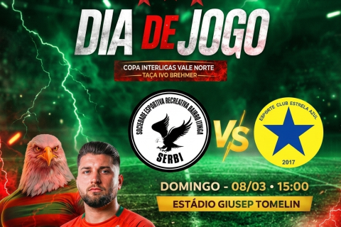 SERBI CONVOCA TORCIDA PARA ESTREIA EM CASA NA COPA INTERLIGAS